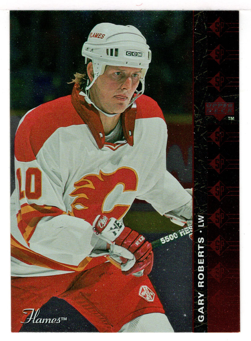 Gary Roberts - Calgary Flames (NHL Hockey Card) 1994-95 Upper Deck SP Inserts # SP 14 Mint