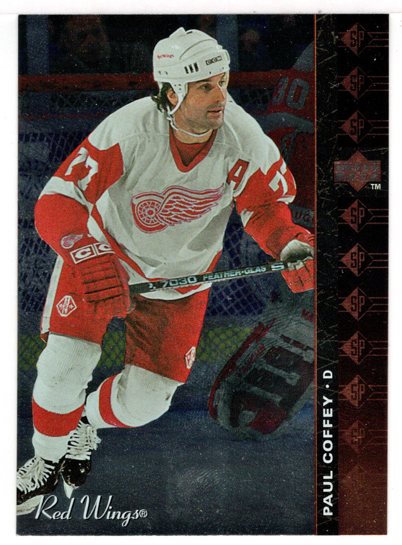 Paul Coffey - Detroit Red Wings (NHL Hockey Card) 1994-95 Upper Deck SP Inserts # SP 22 Mint