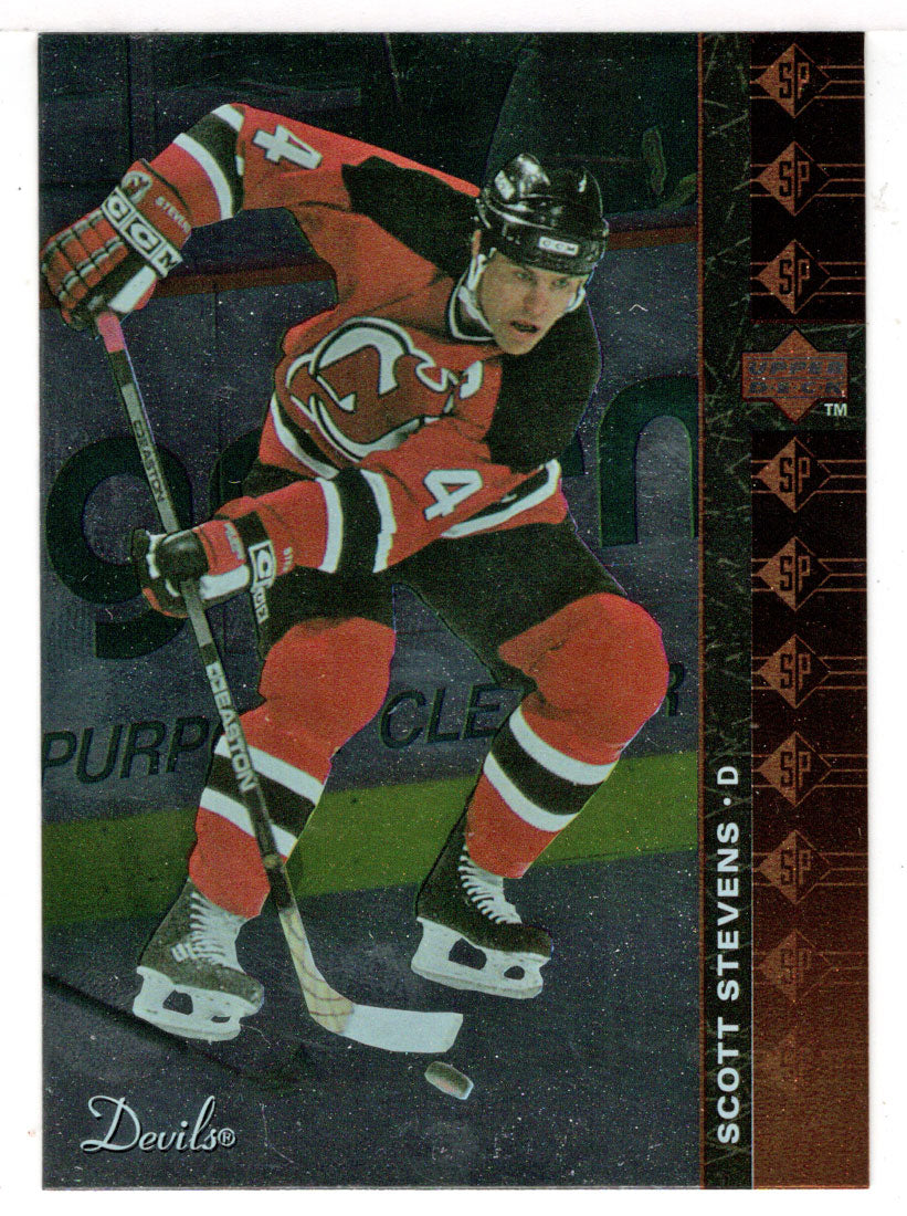 Scott Stevens - New Jersey Devils (NHL Hockey Card) 1994-95 Upper Deck SP Inserts # SP 45 Mint