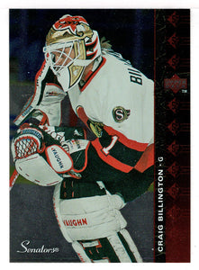 Craig Billington - Ottawa Senators (NHL Hockey Card) 1994-95 Upper Deck SP Inserts # SP 53 Mint