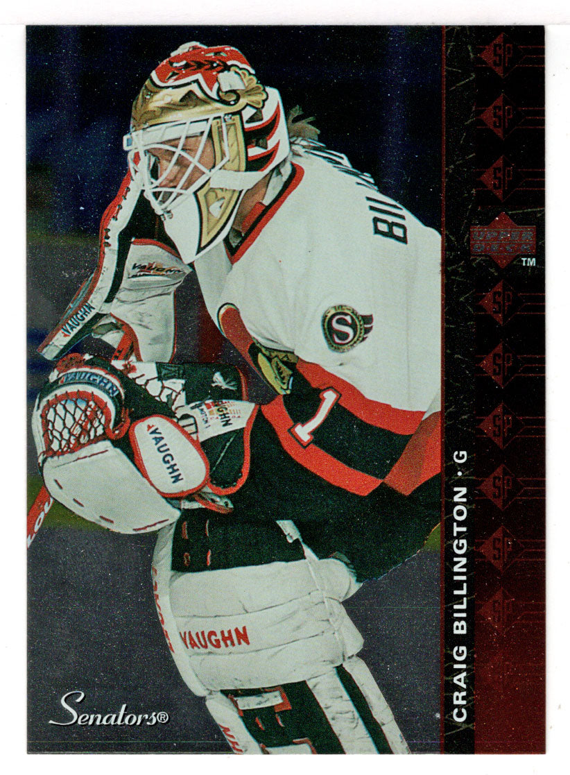 Craig Billington - Ottawa Senators (NHL Hockey Card) 1994-95 Upper Deck SP Inserts # SP 53 Mint