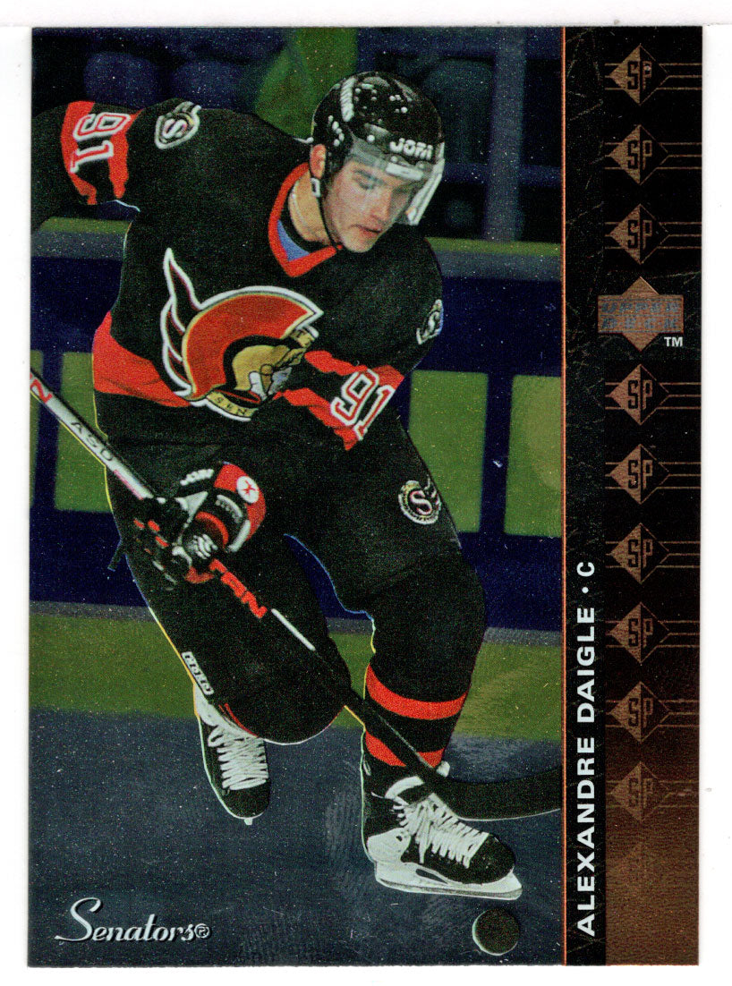 Alexandre Daigle - Ottawa Senators (NHL Hockey Card) 1994-95 Upper Deck SP Inserts # SP 54 Mint