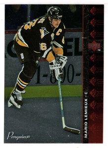 Mario Lemieux - Pittsburgh Penguins (NHL Hockey Card) 1994-95 Upper Deck SP Inserts # SP 61 Mint