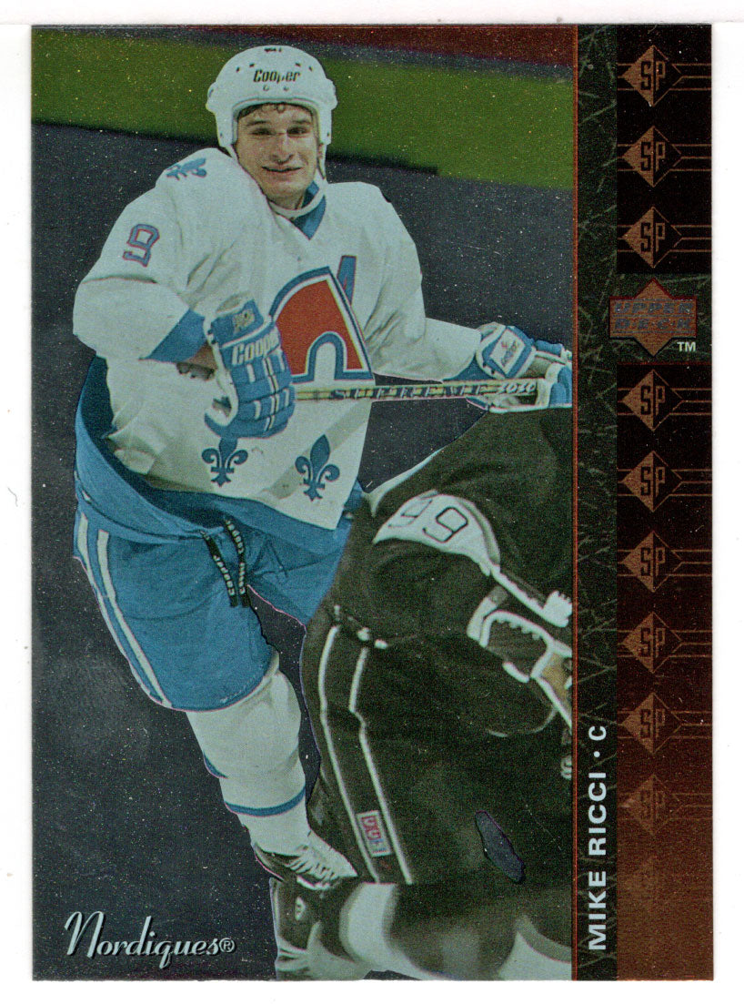 Mike Ricci - Quebec Nordiques (NHL Hockey Card) 1994-95 Upper Deck SP Inserts # SP 64 Mint