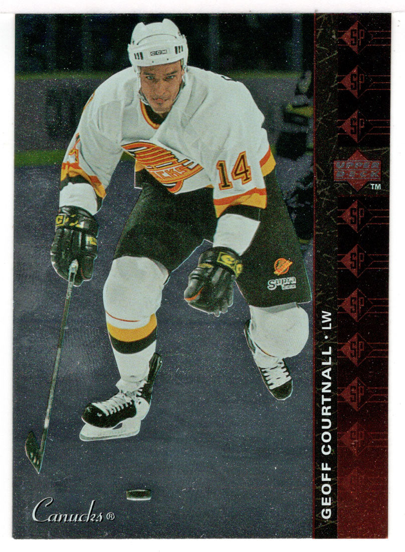 Geoff Courtnall - Vancouver Canucks (NHL Hockey Card) 1994-95 Upper Deck SP Inserts # SP 82 Mint