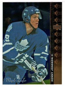 Kenny Jonsson - Toronto Maple Leafs (NHL Hockey Card) 1994-95 Upper Deck SP Inserts # SP 168 Mint