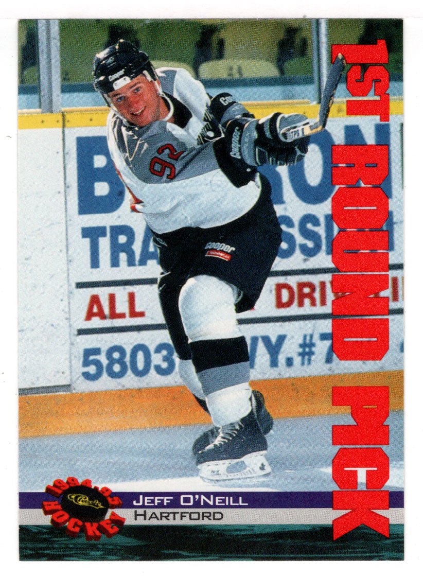 Jeff O'Neill - Hartford Whalers - Minor Leagues (Hockey Card) 1994 Classic # 5 Mint