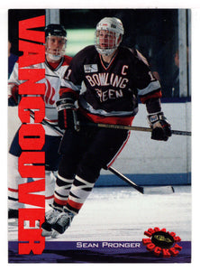 Sean Pronger - Vancouver Canucks - Minor Leagues (Hockey Card) 1994 Classic # 93 Mint