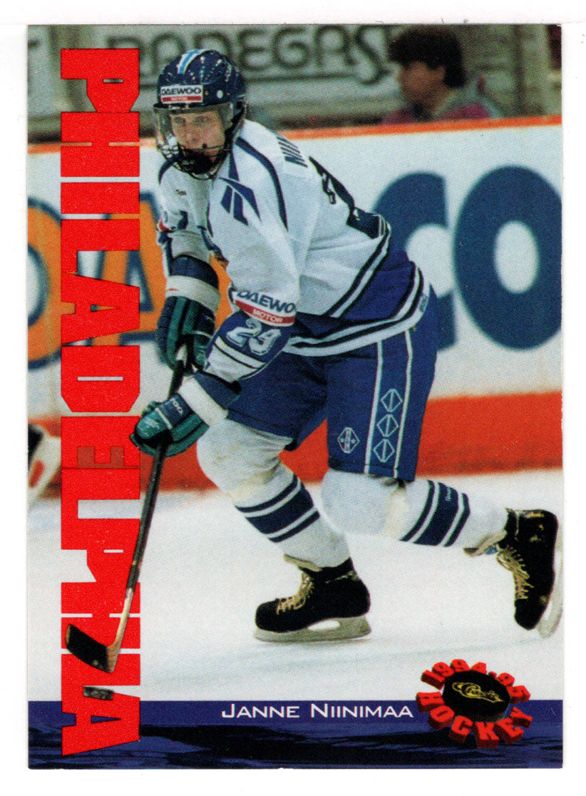 Janne Niinimaa - Philadelphia Flyers - Minor Leagues (Hockey Card) 1994 Classic # 105 Mint