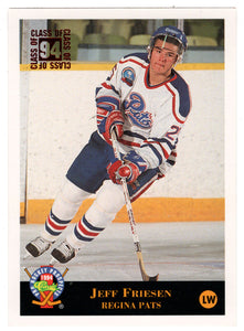 Jeff Friesen - Regina Pats (Hockey Card) 1994 Classic Pro Prospects # 202 Mint