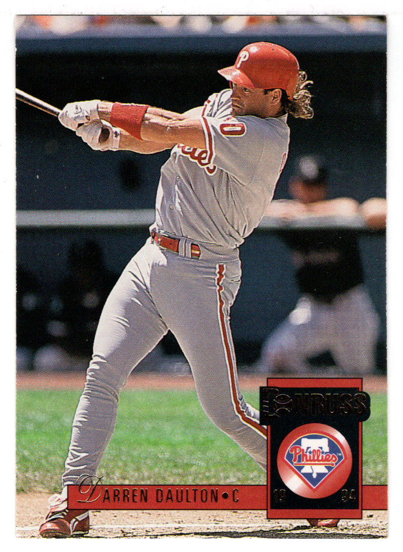 Darren Daulton - Philadelphia Phillies (MLB Baseball Card) 1994 Donruss # 333 Mint