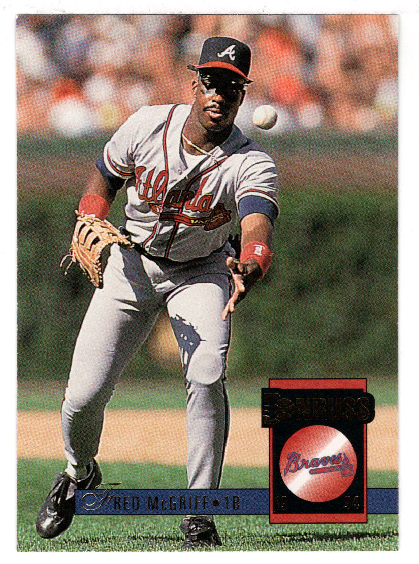 Fred McGriff - Atlanta Braves (MLB Baseball Card) 1994 Donruss # 342 Mint