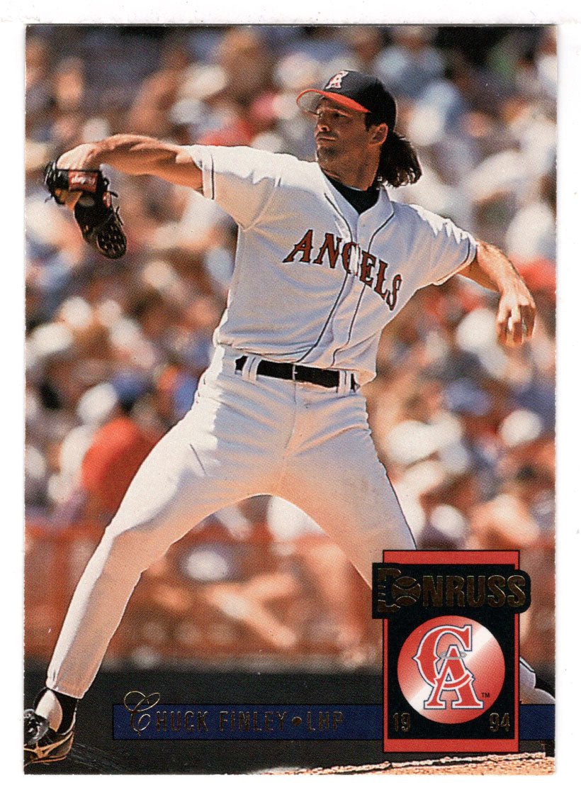 Chuck Finley - California Angels (MLB Baseball Card) 1994 Donruss # 363 Mint