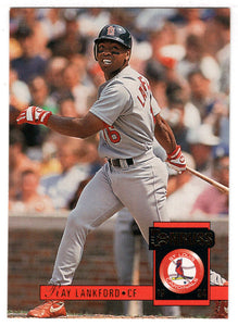 Ray Lankford - St. Louis Cardinals (MLB Baseball Card) 1994 Donruss # 367 Mint