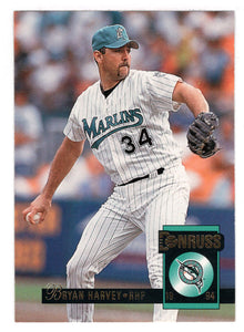 Bryan Harvey - Florida Marlins (MLB Baseball Card) 1994 Donruss # 374 Mint
