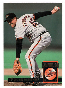 Todd Frohwith - Baltimore Orioles (MLB Baseball Card) 1994 Donruss # 389 Mint