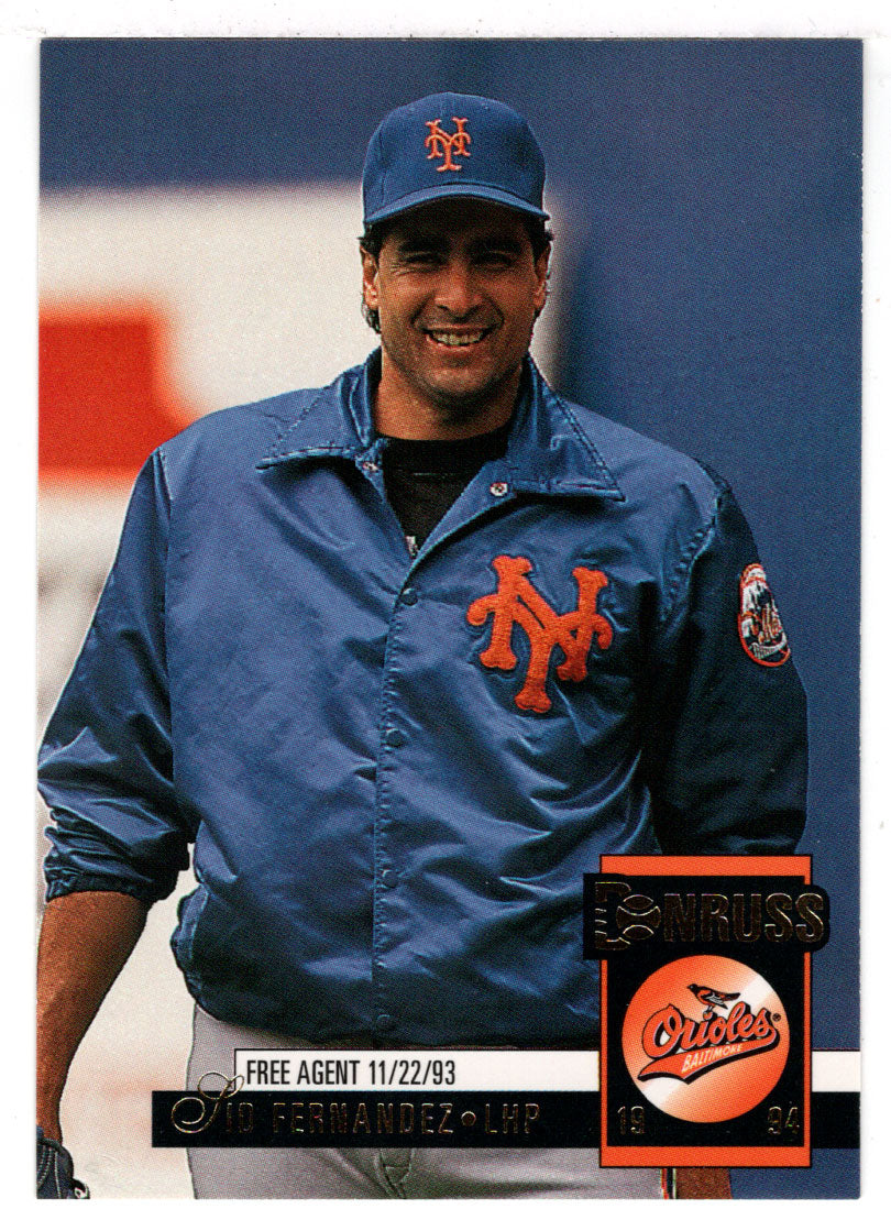 Sid Fernandez - New York Mets (MLB Baseball Card) 1994 Donruss # 396 Mint
