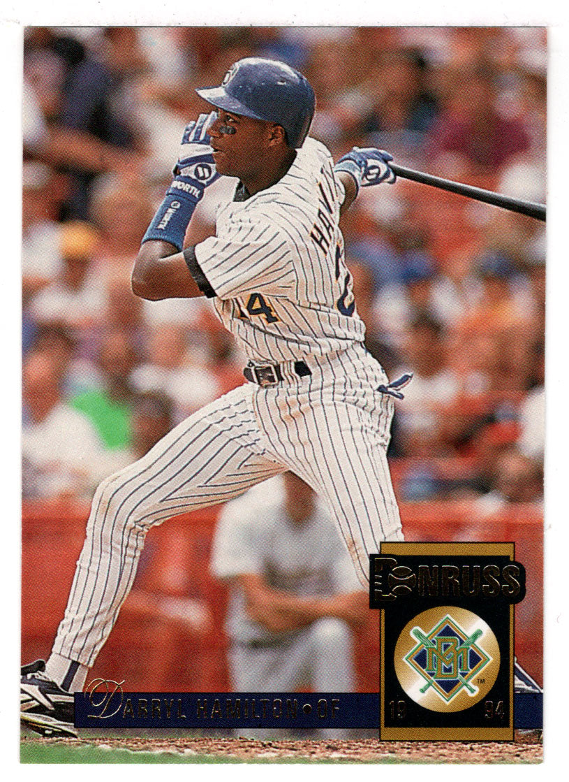 Darryl Hamilton - Milwaukee Brewers (MLB Baseball Card) 1994 Donruss # 398 Mint