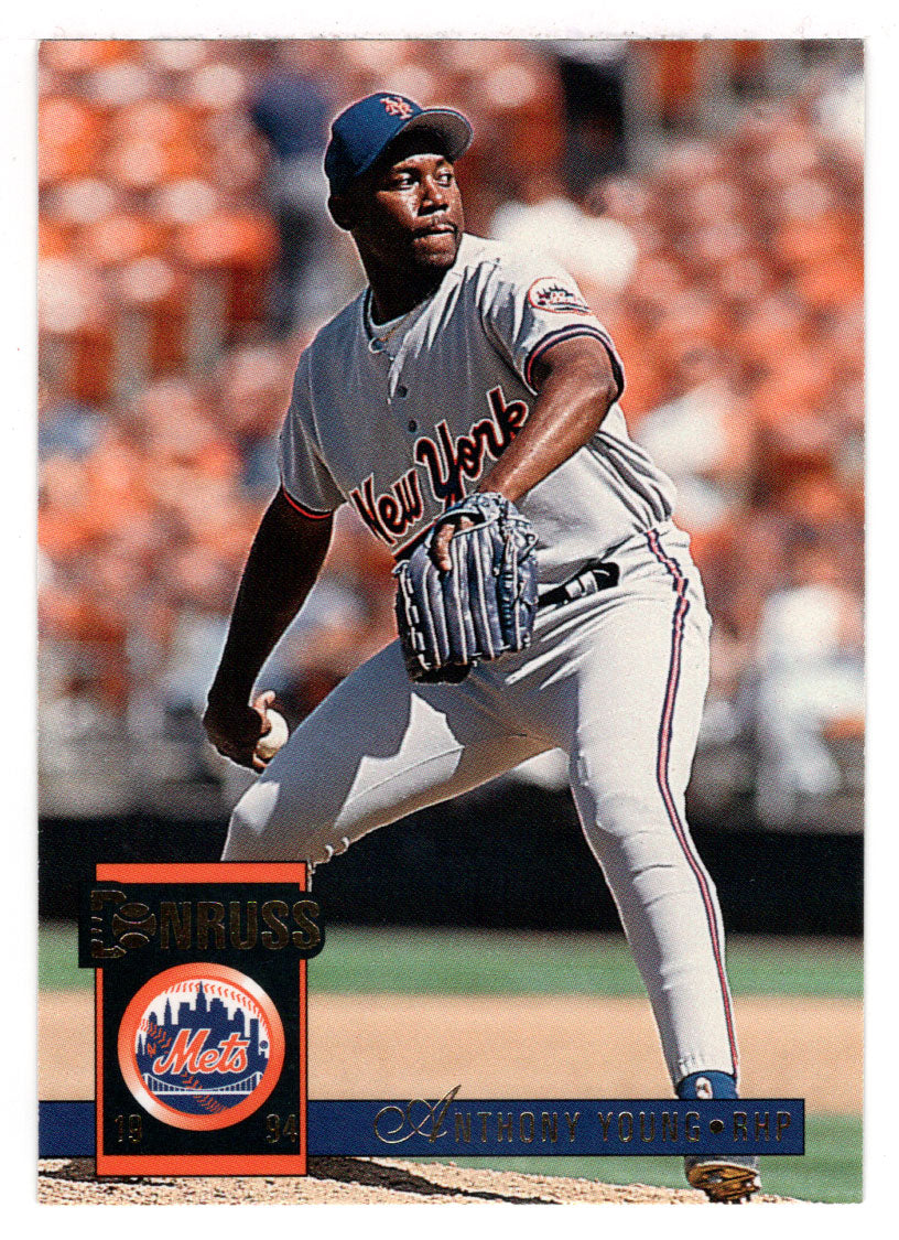 Anthony Young - New York Mets (MLB Baseball Card) 1994 Donruss # 405 Mint