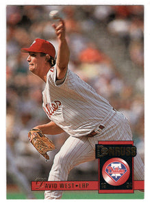 David West - Philadelphia Phillies (MLB Baseball Card) 1994 Donruss # 409 Mint