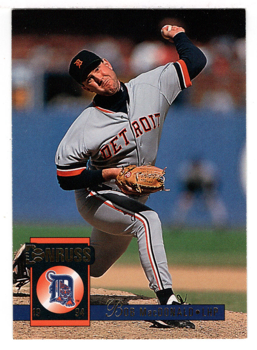 Bob MacDonald - Detroit Tigers (MLB Baseball Card) 1994 Donruss # 415 Mint