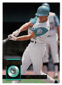 Walt Weiss - Florida Marlins (MLB Baseball Card) 1994 Donruss # 428 Mint