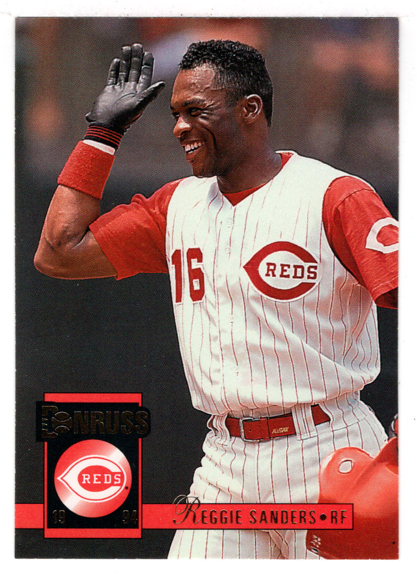 Reggie Sanders - Cincinnati Reds (MLB Baseball Card) 1994 Donruss # 436 Mint