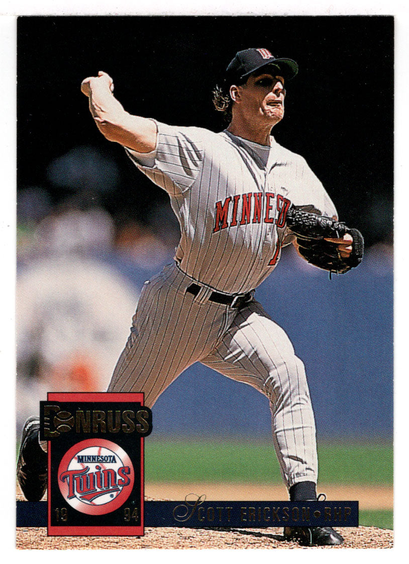 Scott Erickson - Minnesota Twins (MLB Baseball Card) 1994 Donruss # 437 Mint