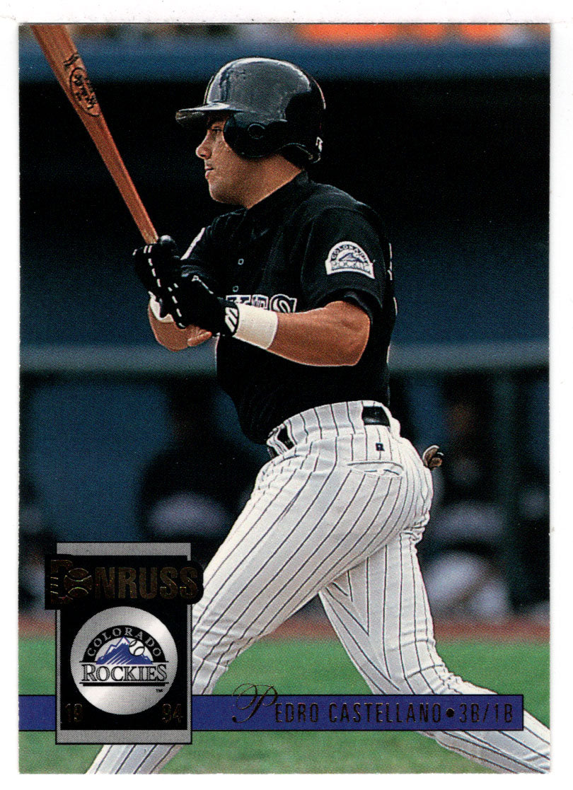Pedro Castellano - Colorado Rockies (MLB Baseball Card) 1994 Donruss # 449 Mint