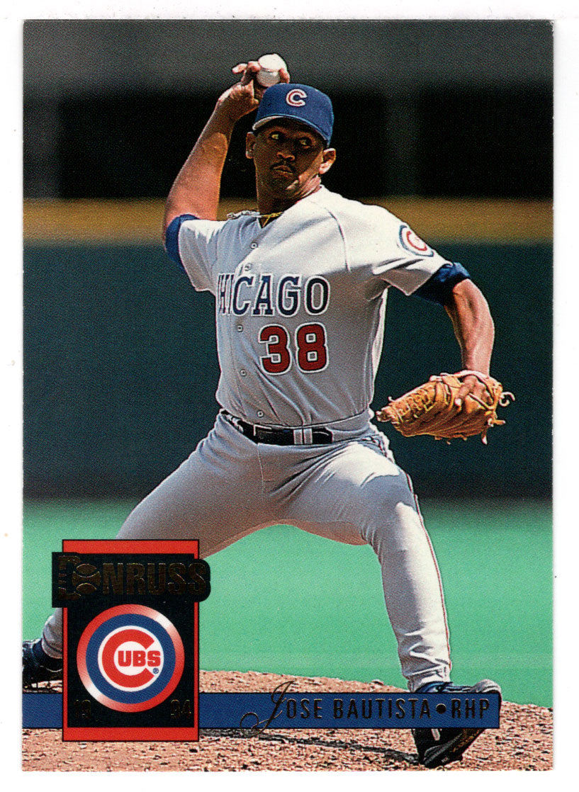 Jose Bautista - Chicago Cubs (MLB Baseball Card) 1994 Donruss # 458 Mint