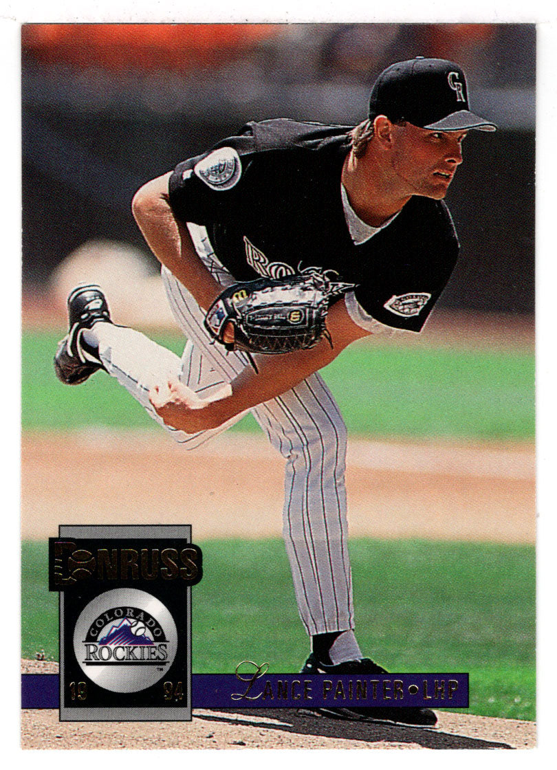 Lance Painter - Colorado Rockies (MLB Baseball Card) 1994 Donruss # 474 Mint