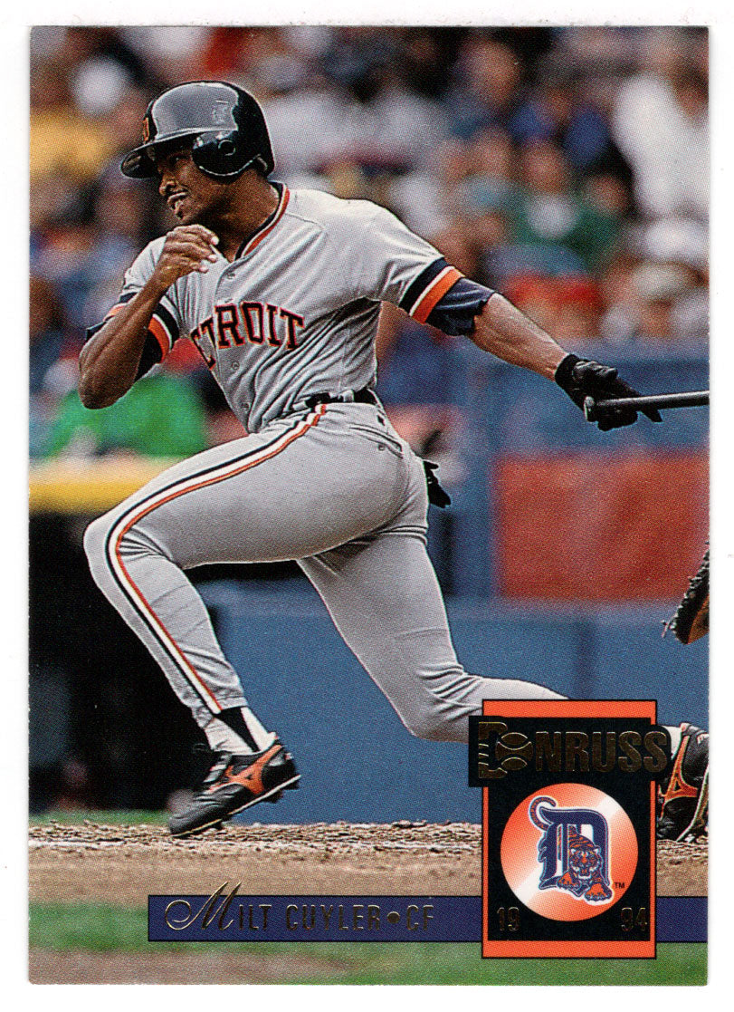 Milt Cuyler - Detroit Tigers (MLB Baseball Card) 1994 Donruss # 475 Mint