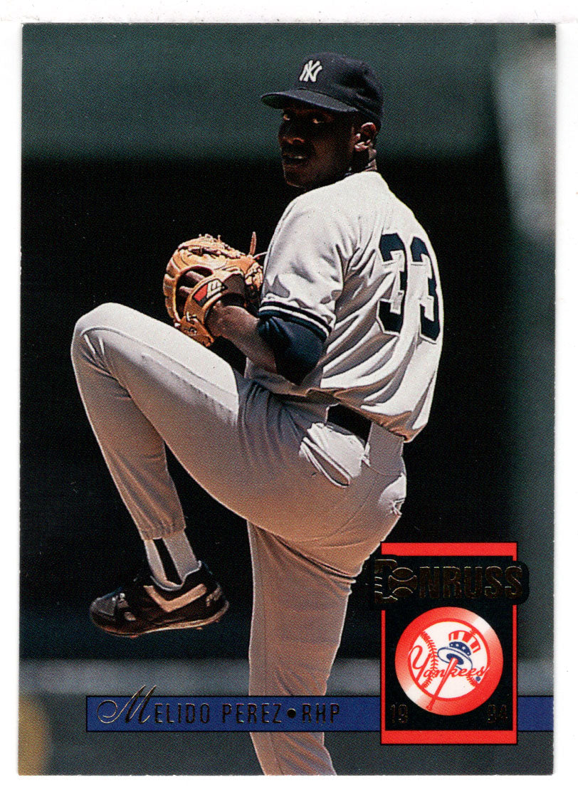Melido Perez - New York Yankees (MLB Baseball Card) 1994 Donruss # 476 Mint