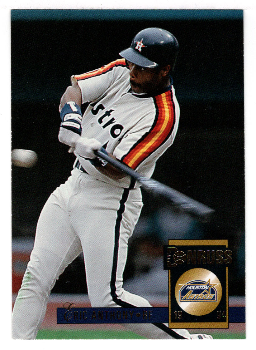 Eric Anthony - Houston Astros (MLB Baseball Card) 1994 Donruss # 480 Mint