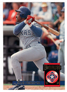 Julio Franco - Texas Rangers (MLB Baseball Card) 1994 Donruss # 481 Mint