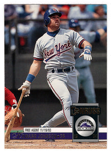 Howard Johnson - New York Mets (MLB Baseball Card) 1994 Donruss # 487 Mint