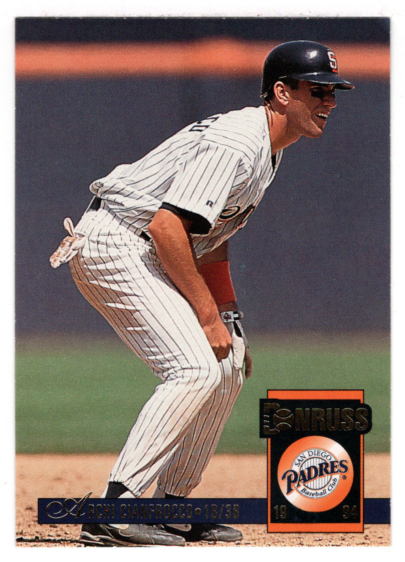 Archi Cianfrocco - San Diego Padres (MLB Baseball Card) 1994 Donruss # 493 Mint