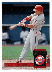 Mickey Morandini - Philadelphia Phillies (MLB Baseball Card) 1994 Donruss # 498 Mint