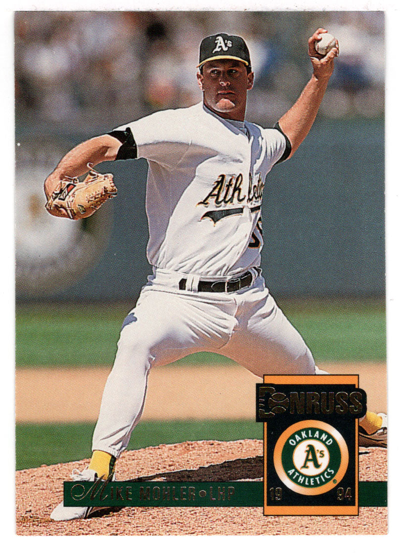 Mike Mohler - Oakland Athletics (MLB Baseball Card) 1994 Donruss # 505 Mint