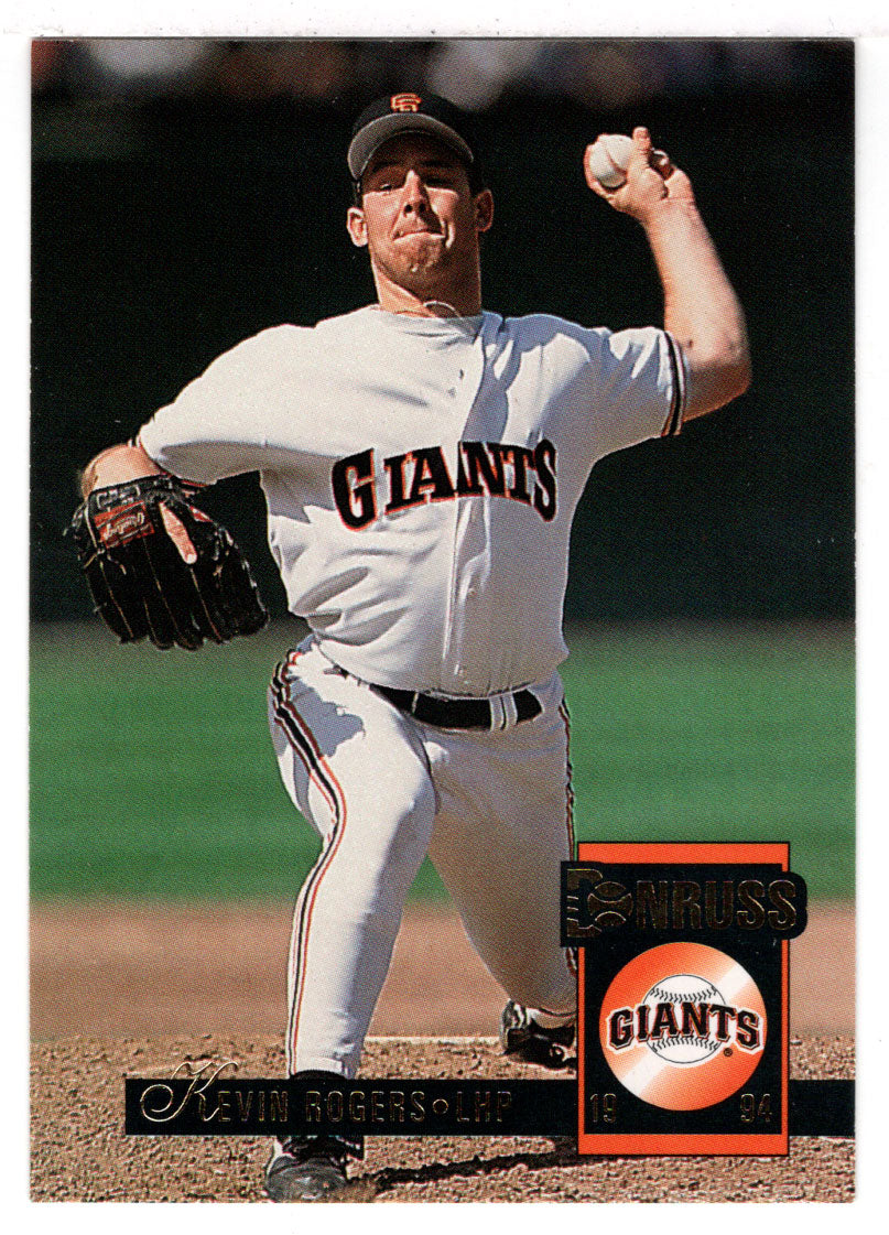 Kevin Rogers - San Francisco Giants (MLB Baseball Card) 1994 Donruss # 508 Mint