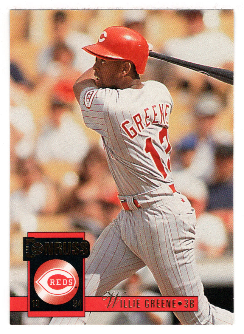 Willie Greene - Cincinnati Reds (MLB Baseball Card) 1994 Donruss # 539 Mint