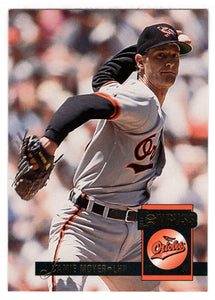 Jamie Moyer - Baltimore Orioles (MLB Baseball Card) 1994 Donruss # 547 Mint