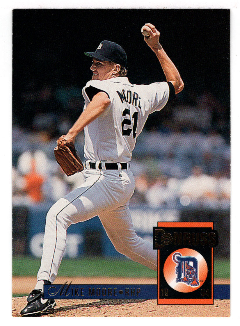 Mike Moore - Detroit Tigers (MLB Baseball Card) 1994 Donruss # 554 Mint