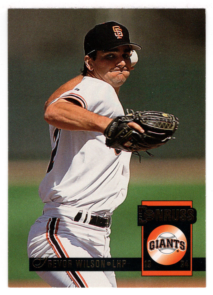 Trevor Wilson - San Francisco Giants (MLB Baseball Card) 1994 Donruss # 572 Mint