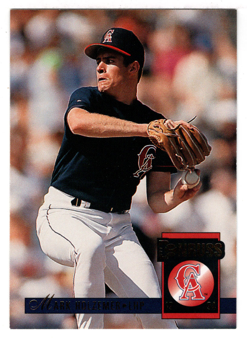 Mark Holzemer - California Angels (MLB Baseball Card) 1994 Donruss # 583 Mint