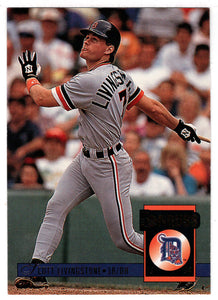 Scott Livingstone - Detroit Tigers (MLB Baseball Card) 1994 Donruss # 597 Mint