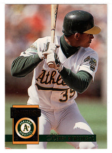 Henry Mercedes - Oakland Athletics (MLB Baseball Card) 1994 Donruss # 602 Mint