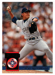 Matt Whiteside - Texas Rangers (MLB Baseball Card) 1994 Donruss # 606 Mint