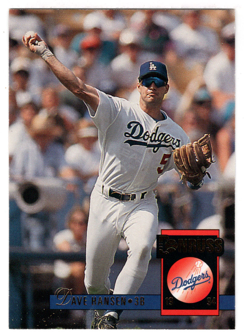 Dave Hansen - Los Angeles Dodgers (MLB Baseball Card) 1994 Donruss # 616 Mint