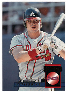 Ryan Klesko - Atlanta Braves (MLB Baseball Card) 1994 Donruss # 617 Mint